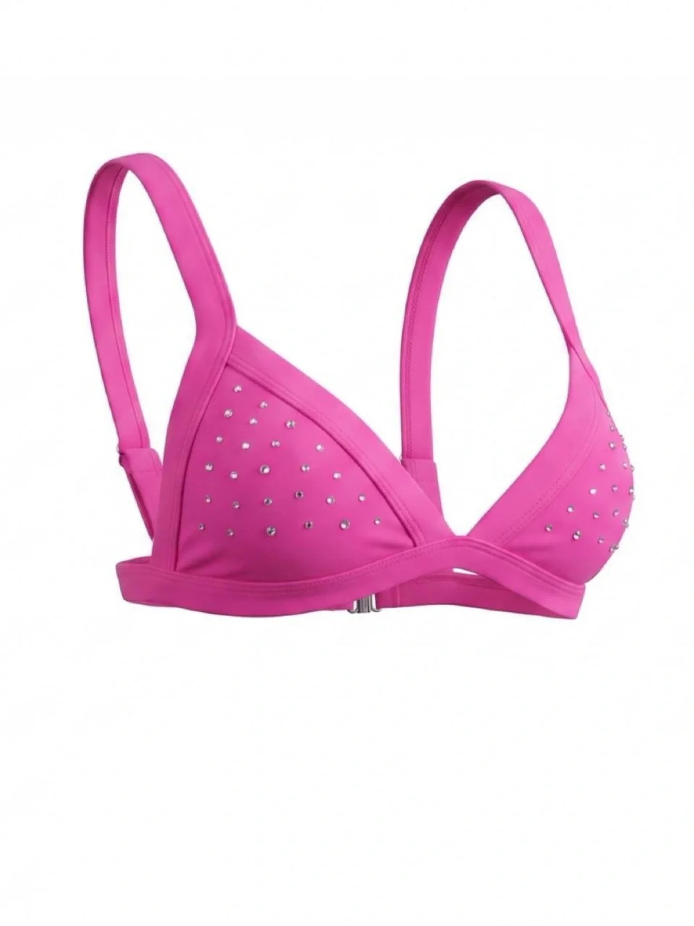 Hot Pink Rhinestone Bikini Set - GrlFriday Shop